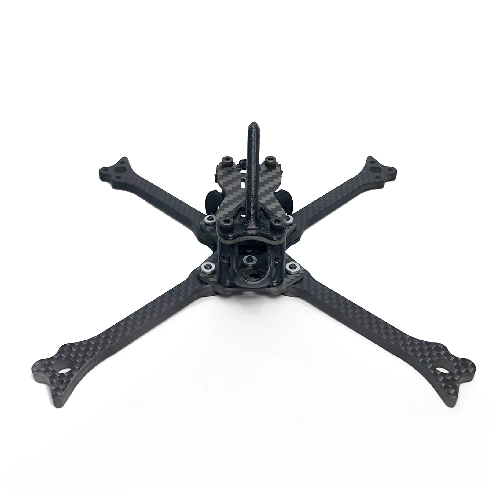 533 200mm 5inch Carbon Fiber X-type Split Frame Kit with 5mm Arms for five33 FPV RC Quadcopter Drone