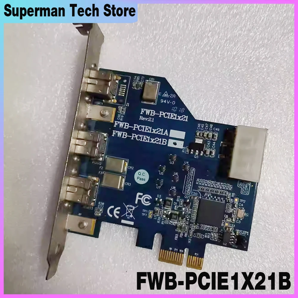 For IOI 1394B Collecting Industrial Vision Camera Card FWB-PCIE1X21B