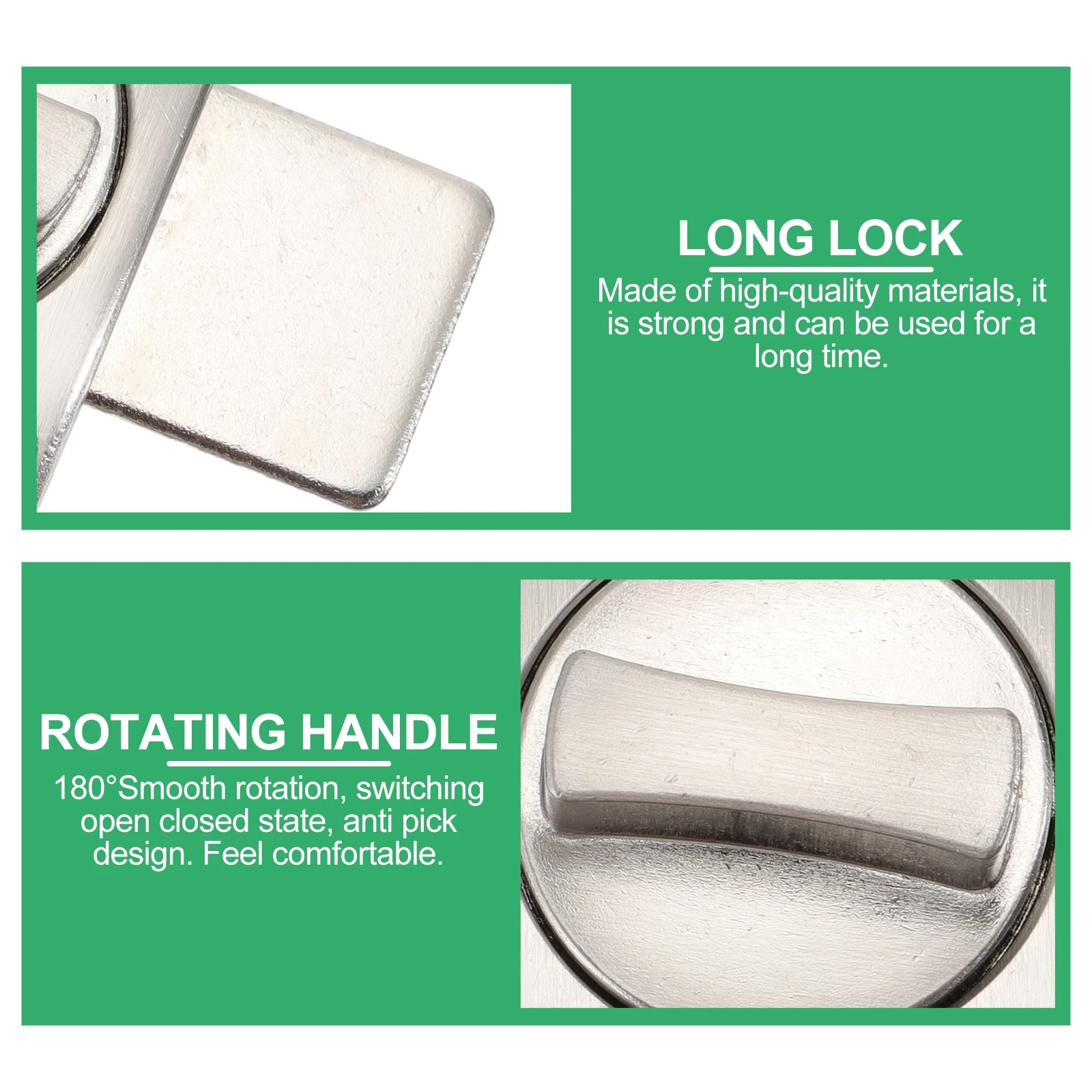 

Sliding Door Lock Zinc Alloy Latch Heavy Duty Compact Size Easy Install Classic Colors Door Bolts Gate Furniture Anti Theft