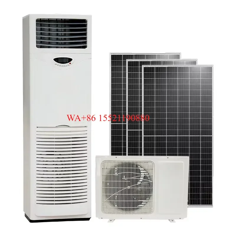 WMWMNU for AC DC Hybrid 36000btu Floor Standing Solar Powered Air Conditioner