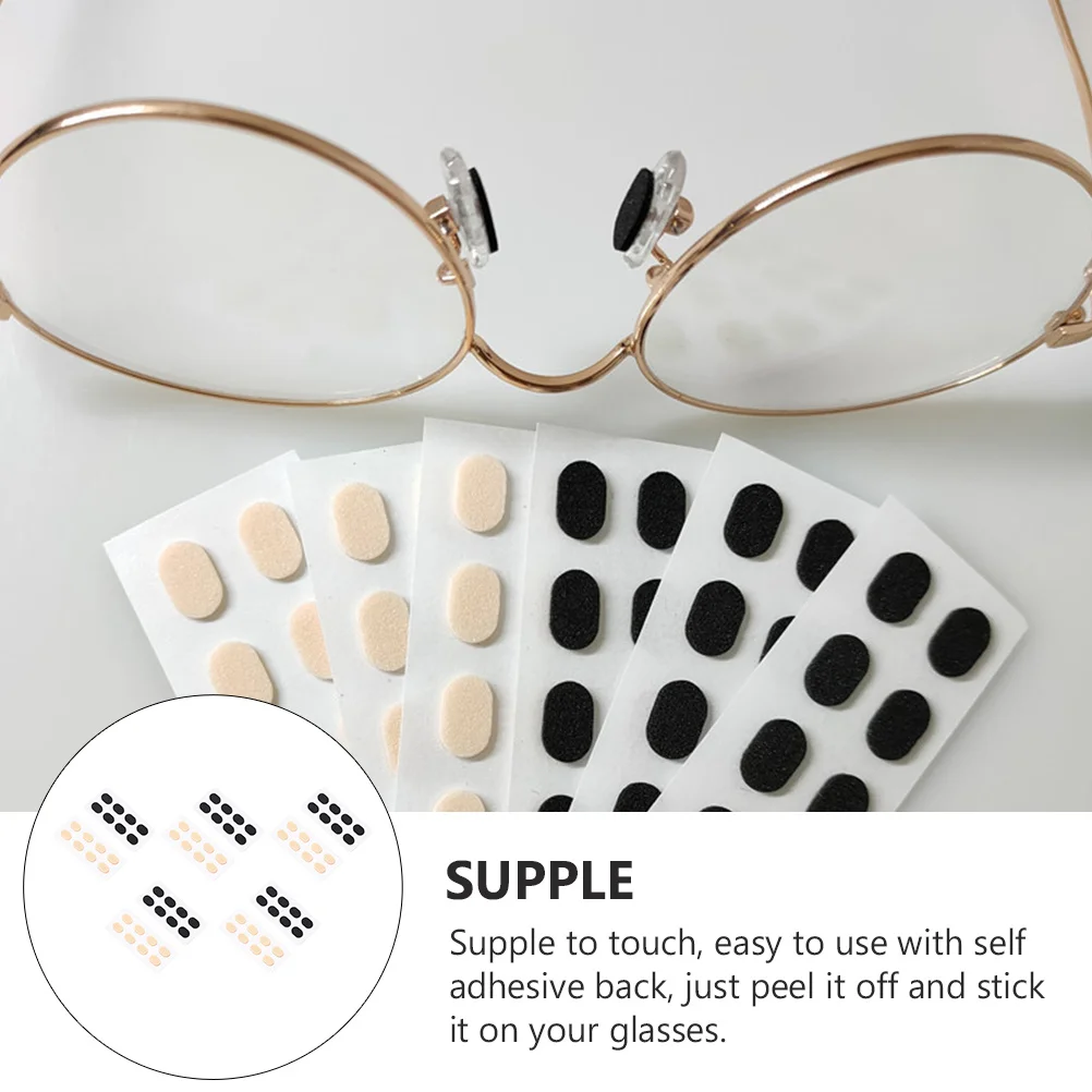 

Anti-Slip Nose Pads for Glasses Premium Eva Cushion Replacement Non-Slip Eyeglass Nose Pad Comfortable Fit for Plastic