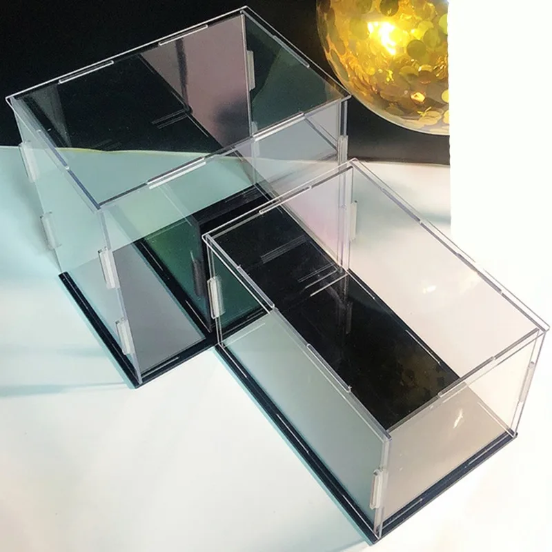 Transparent Display Box Model Car Model Dust Cover Acrylic Box Display Frame Injection Molding Display Box Dustproof Storage Box