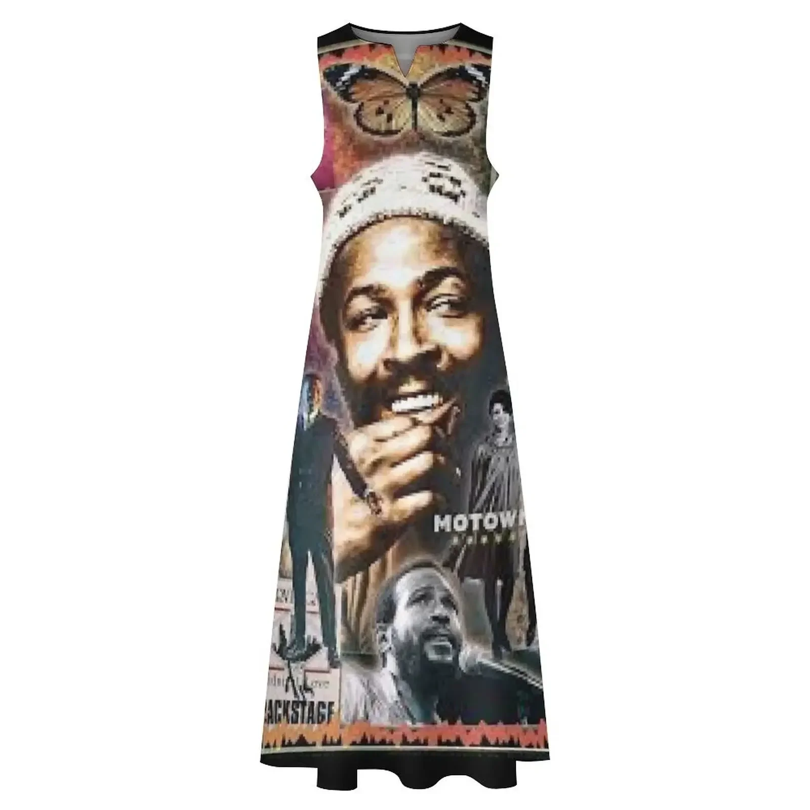 O melhor de motown 2 marvin camiseta essencial vestido longo vestido elegante vestido de baile feminino