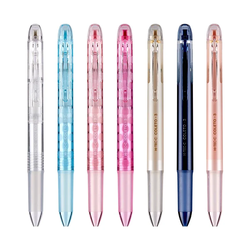 Japan Stationery (Refills not Include) Pilot Hi-Tec-C Coleto Body Pen Component Pink Dot Metallic Cute Stationary P-LHKCG