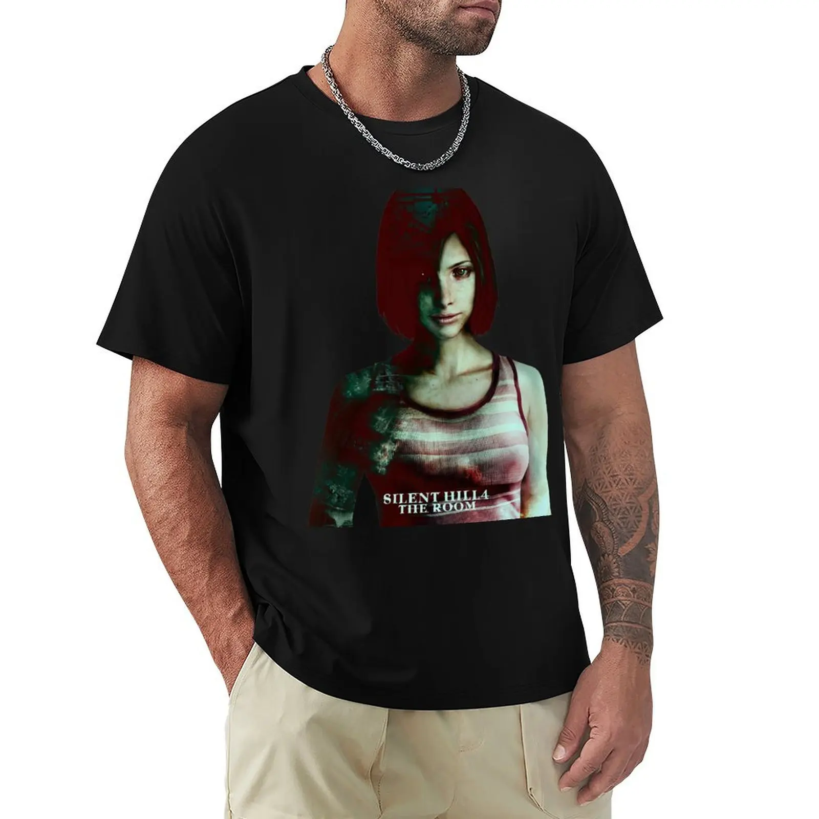 

Silent Hill 4: The Room - Eileen T-Shirt Daily Work Short Sleeve Top