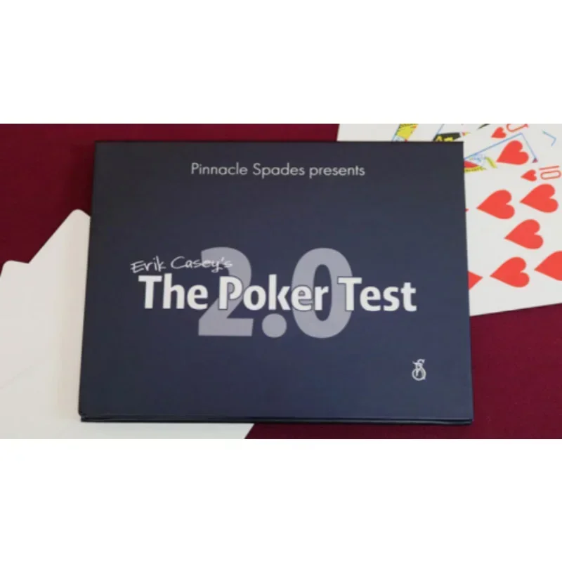 Poker Test 2.0 by Erik Casey - Card Magic Trick for Close-Up Illusions & Funny Entertainment Magician Tricks