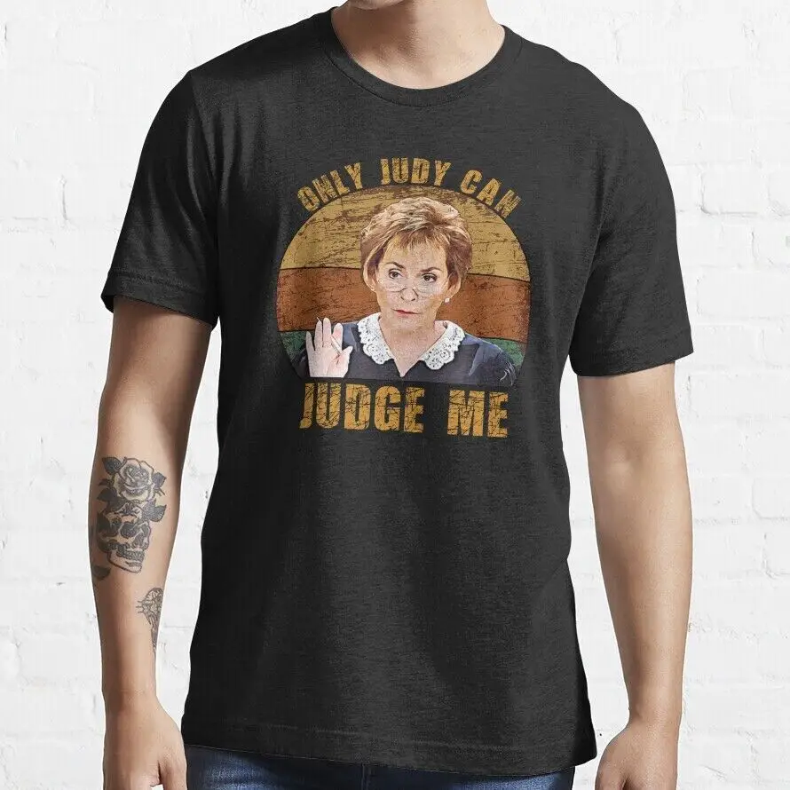 New Limited Funny Only Judy Can Judge Me Funny Retro Classic S-5XL Gift T-Shirt