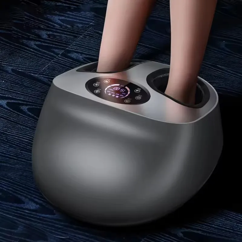 Shiatsu Foot SPA Heating Infrared Vibration Air Compression Electric Roller Deep Kneading Foot and Leg Calf Massager Machine