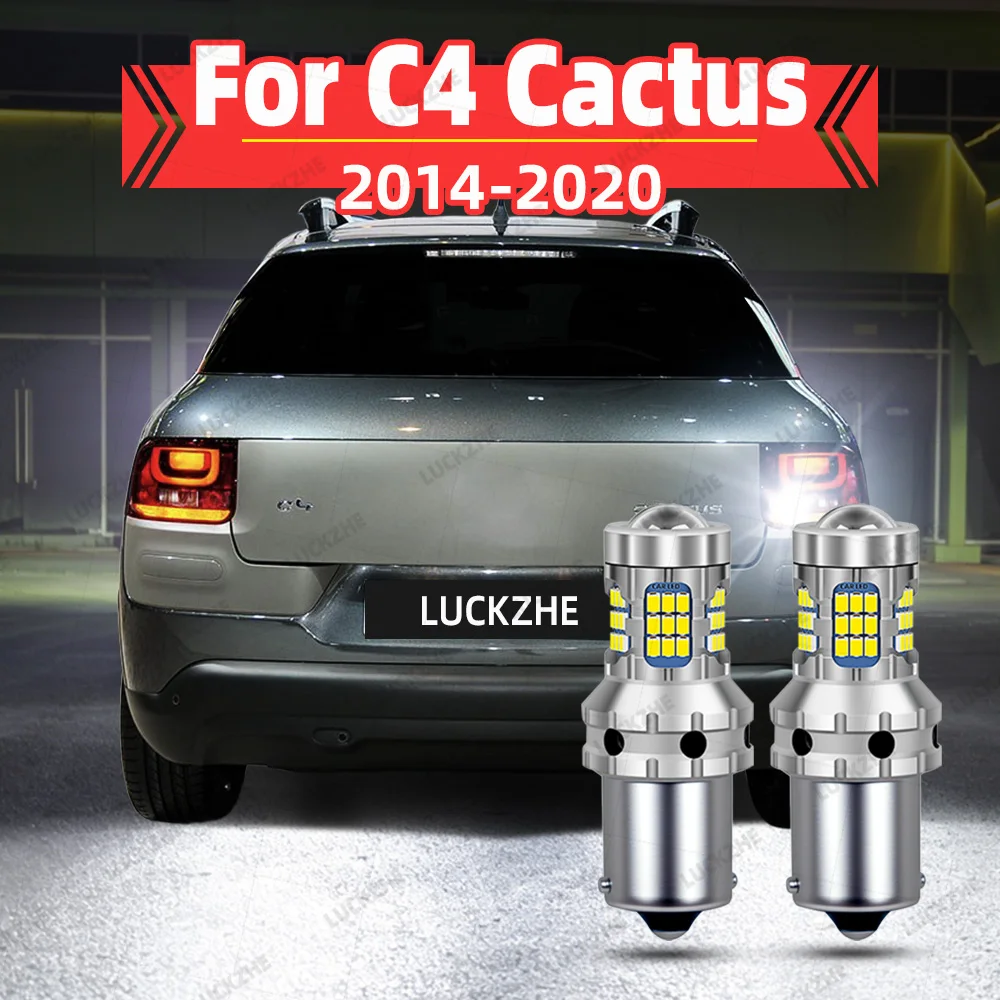 Luces de Reversa LED para Citroen C4 Cactus 2014 2015 2016 2017 2018 2019 2020, Accesorios de Tuning C4 Cactus, Luz de Marcha Atrás