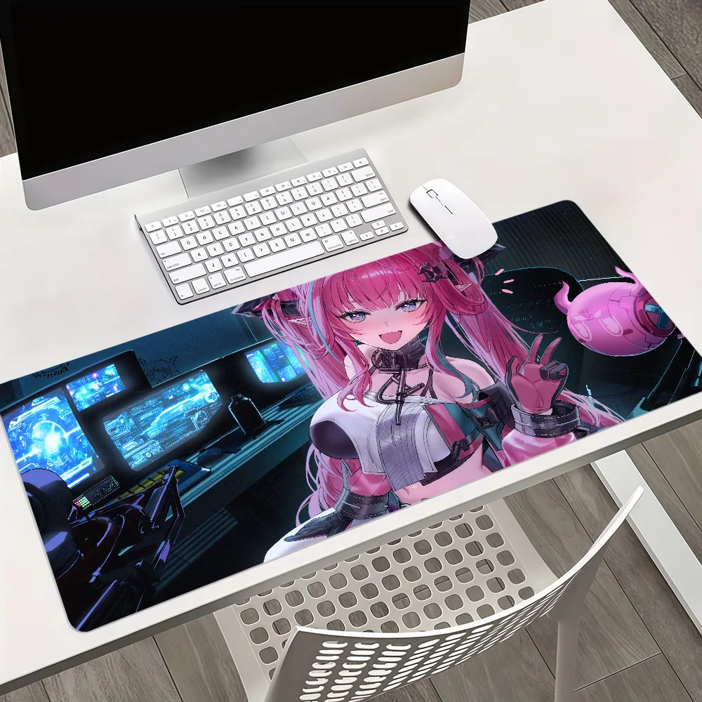 A-Arknights Endfield Yvonne Mouse Pad Non-slip Thickened MousePad Large Writing Lockedge Gaming Cushion Office Student