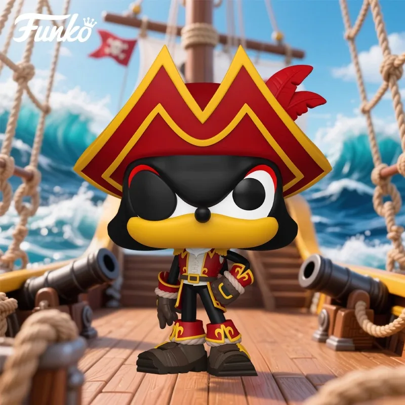 

FUNKO POP Limited Edition: Pirate Shadow - Sonic The Hedgehog Action Desktop Decoration Ornament Model Toys Collectible Model
