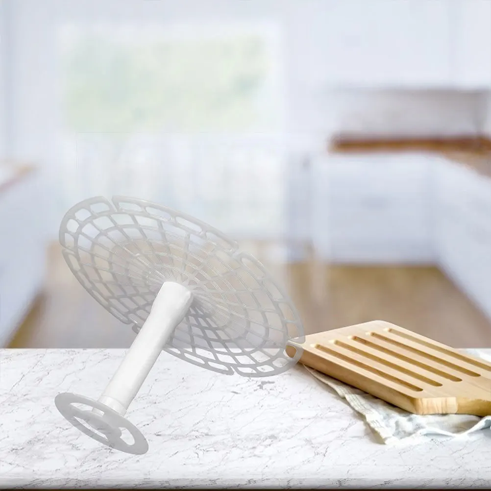 

Alipis 2pcs Pickle Press Lids for Jars Fermenting Pickling Jar Weight Tool Plastic White