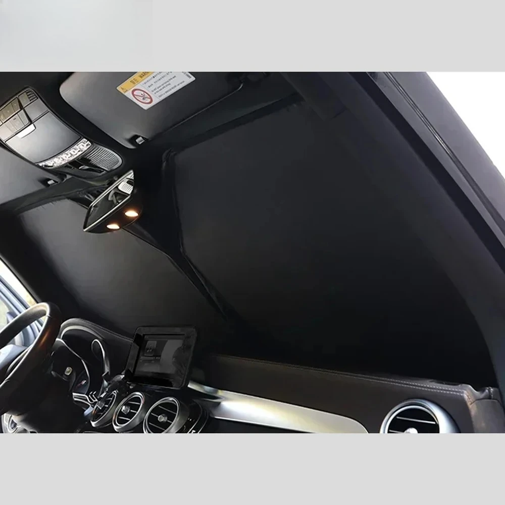 Car Front Rear Windshield Sunshade Set For BYD Atto 3 2022-2025 Window Sun Blockers Shade Curtains Window Cover Auto Accessories