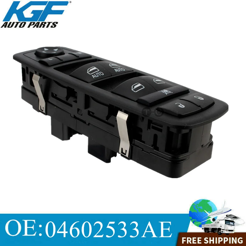 

4602533AC 4602533AD 4602533AE Master Window Switch Control Console Button for Dodge Ram 1500 2500 3500 Truck 2009-2012