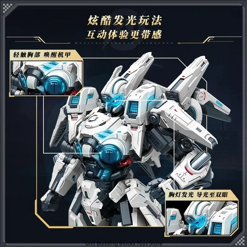 Honor of Kings Arduin Assembled Building Blocks Infinite Hurricane Toy Cartoon Model Desktop Ornaments Children's Holiday Gifts