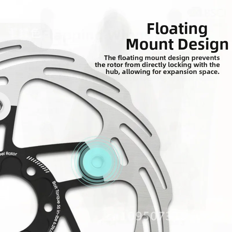 

Carbon Fiber Mountain Road Bike Brake Discs 160mm/180mm Set with Brake Pads High Performance Cycling Accessories