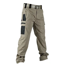 Casual Tactical Pants Men's Cargo Pants Military Multi-Pockets Men Trousers Outdoor Hiking Pants Overalls Wear-Resistant New