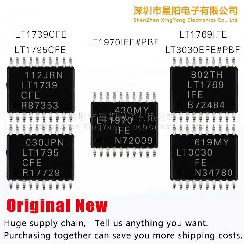 

Новый оригинальный LT1769IFE LT1795 / LT1739CFE LT1970IFE/LT3030EFE # PBF