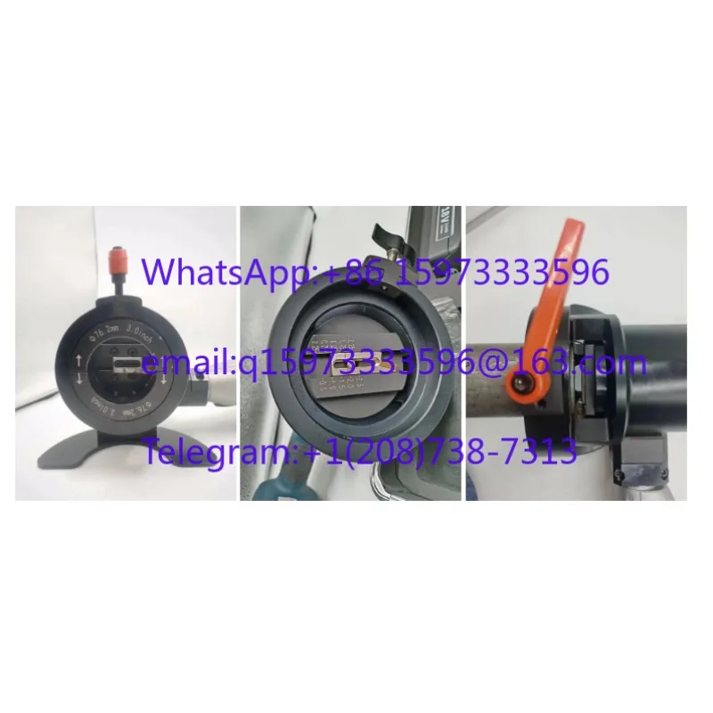 Flat Mouth Portable Stainless Steel Pipe End Milling Machine Industrial Deburring & Squaring Tool for Tube Welding Process