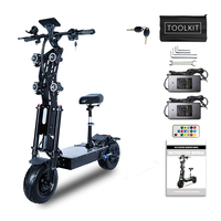 Dropshipping Price Toursor Brand 13 inch Scooter 60V 72V 8000W 10000W Dual Motor High powerful US EU Stock Electric Scooter