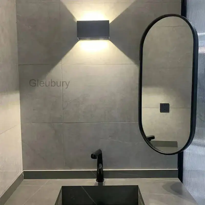 Mounted Side Corner Wall Mirror Bathroom Rotatable Oval Bathroom Mirror Gold Vanity Accessories Espejo Pared Makeup Mirror EB5BM