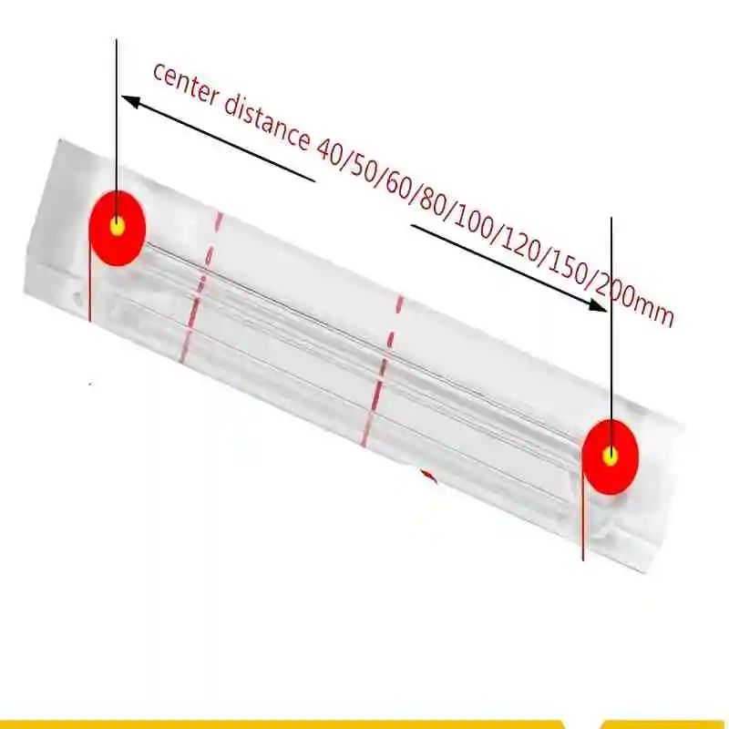 

Screw Air Compressor Oil Mirror Oil Sight Glass Level gauge window hole centre distance