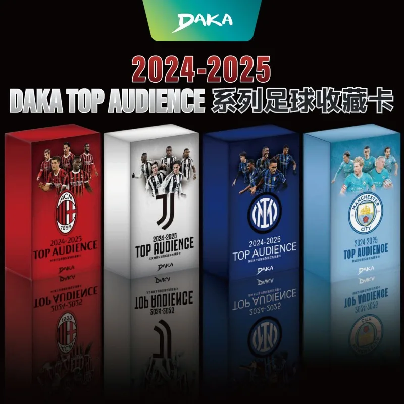 Hot Sale Top Audience DAKA Soccer Star Cards Top Audience Barcelona Real Madrid CF Sealed Signed Limited Edition Cards - Detail 1