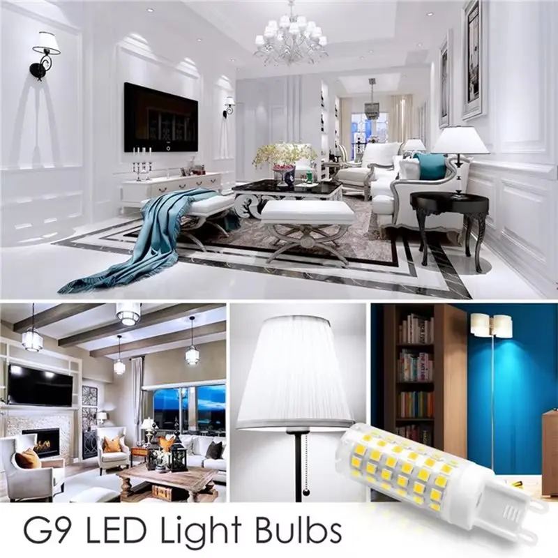 B50C Wifi Smart G 9 Mini Corn Light 9W 2700K-6500K Dimming And Color Adjustable LED Bulb Via Mobile App Doodled Functionality