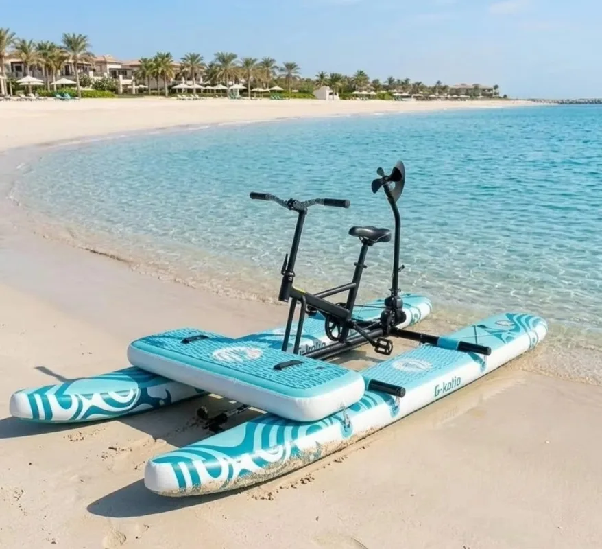 Popular New Fashion Single Person Infla  Water Bike for Water Entertainment for Sale