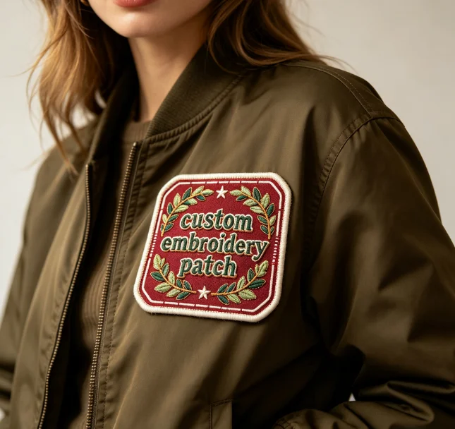 Custom Various Styles Embroidery Patches Personalized Your Own Patch Iron On Patches For Clothing Hook and Loop Embroidered DIY