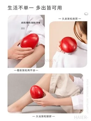 Head massager automatic kneading and grasping head artifact electric massage scalp headache eight claw body massager