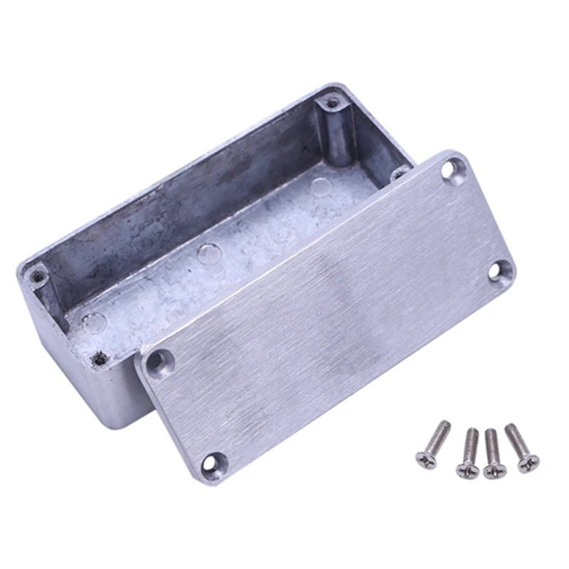 1590A Aluminum Guitar Effects Pedal Enclosure 92X38x31mm Unfinished Diecast Stomp Box For Guitar Effects