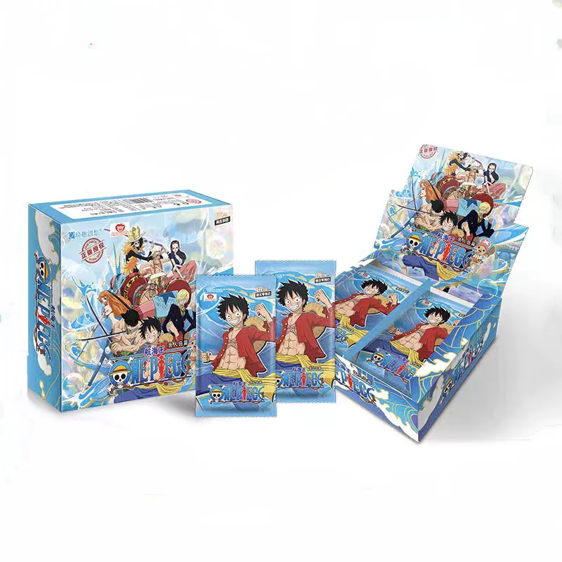 

New One Piece Card Straw Hat Pirate Luffy Zoro Nami Classic Anime Character Collection Card Toys Gifts