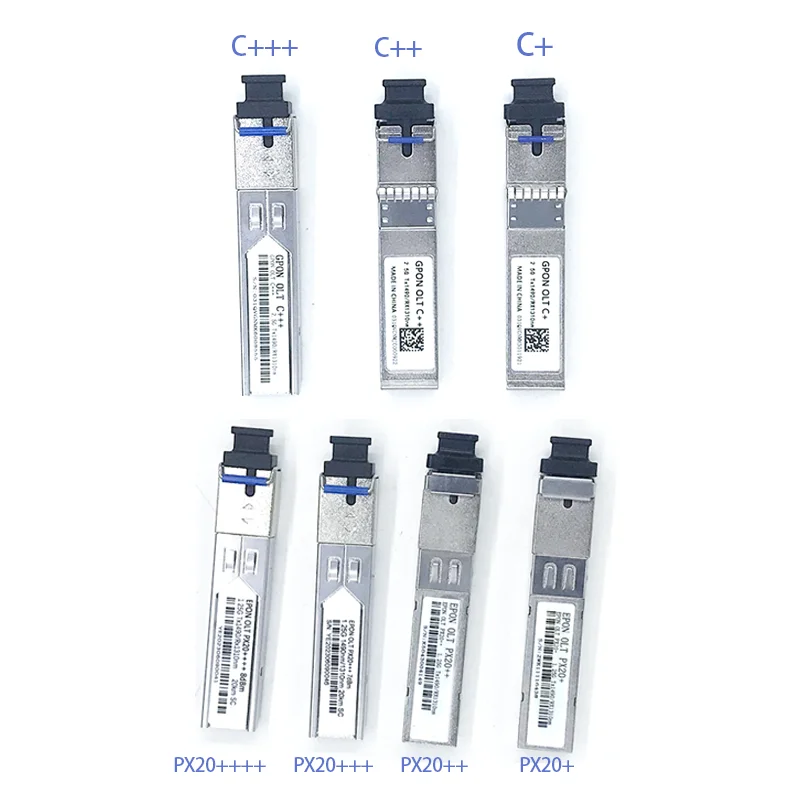 G/EPON SFP PX20 + PX20 ++ PX20 +++ PX20 +++ GPON C + C ++ +++ 20 +++ GPON C ++ 20km TX1490nm/RX1310nm epon/gpon olt SC