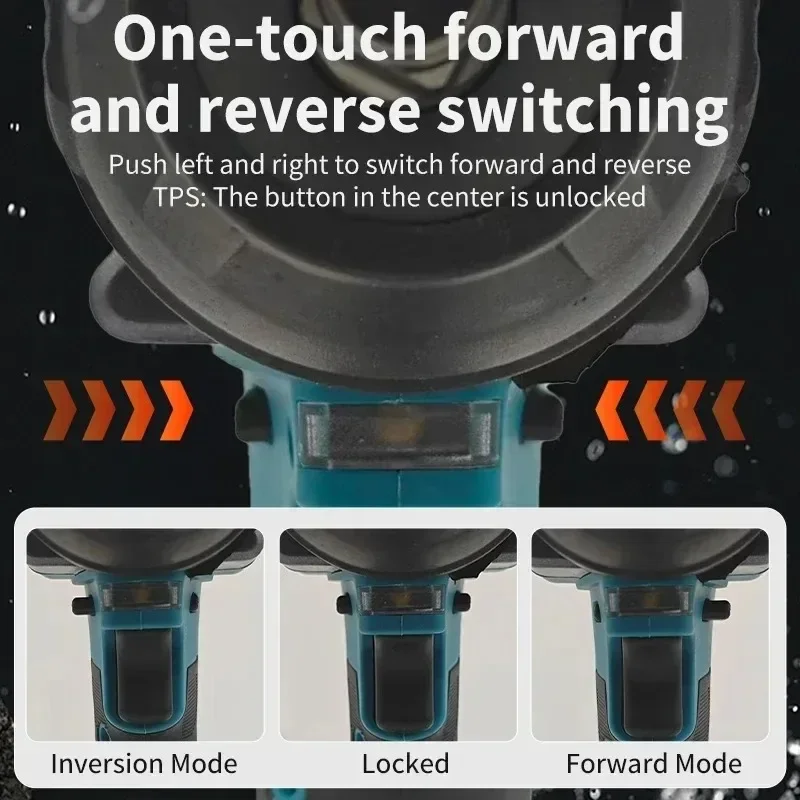Makita DTW700 Brushless Cordless Impact Wrench 1/2 Inch Bare Tool For Auto Repair Removing Rusted Lug Nuts On SUV Wheels