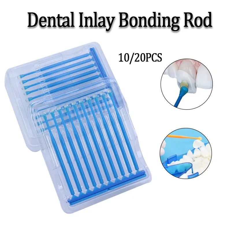 Disposable Dental Applicator Brush Sticks Adhesive Tip for Tooth Crown Porcelain Veneer