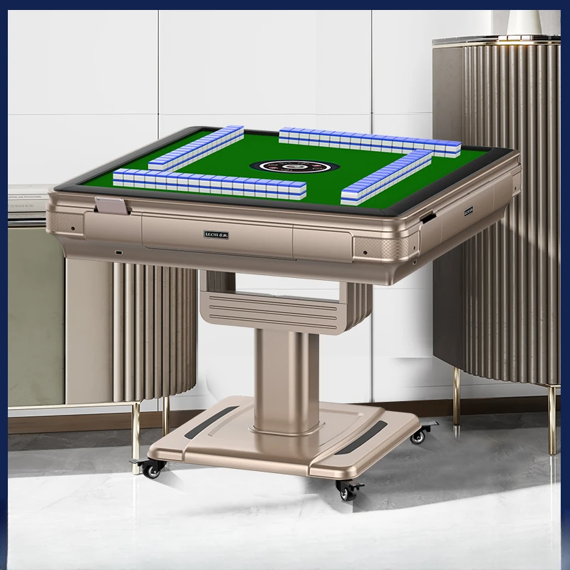 Folding Mahjong Machine Automatic Heating Smart Dining Table Dual-Use Electric Mahjong Table Household Mahjong Machine