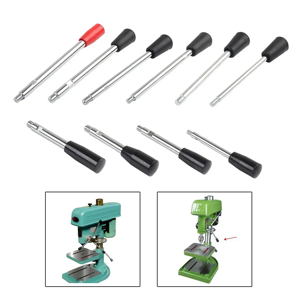 M6-M12 Fixed Long Grip Handle Bakelite Knob Handle Work Rod Machine Tool Work Handle Bar Bench Drill Accessories