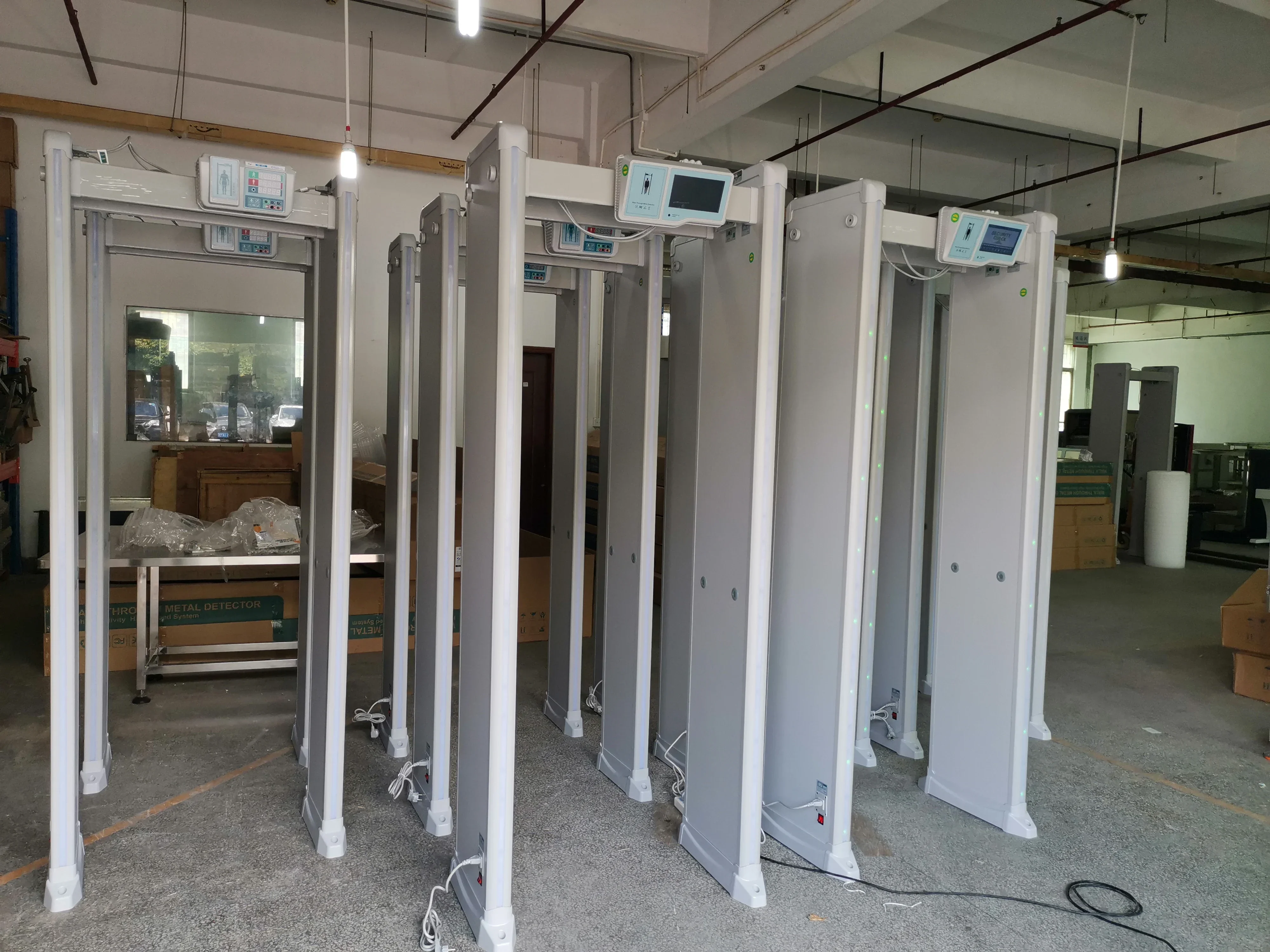 Juzheng MD-600D Walk-Through Metal Detector gate Metal detection Door frame for public security inspection