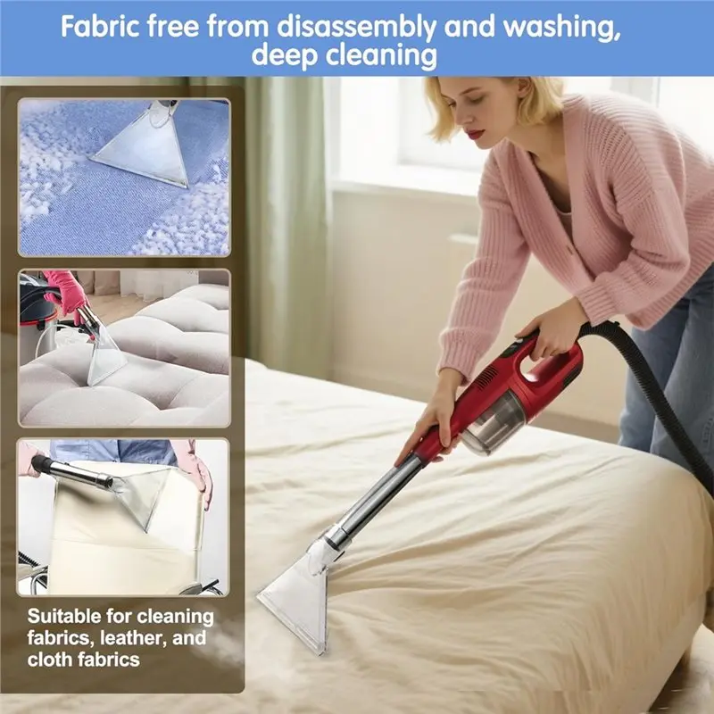 A05G-Turn пылесосы для влажной и сухой уборки в экстракторы, 2 шт., 38 мм, всасывающие насадки, вращающиеся прозрачные насадки для щеток