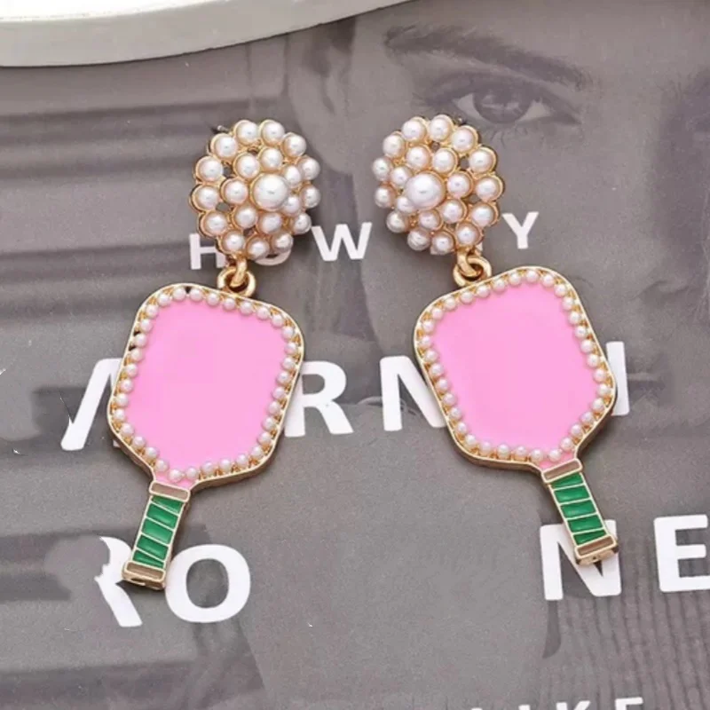 

Sport Earrings for Women | Pickleball Earring | Cute Statement Earring for Women | Game Day Earrings Dangling Jewelry