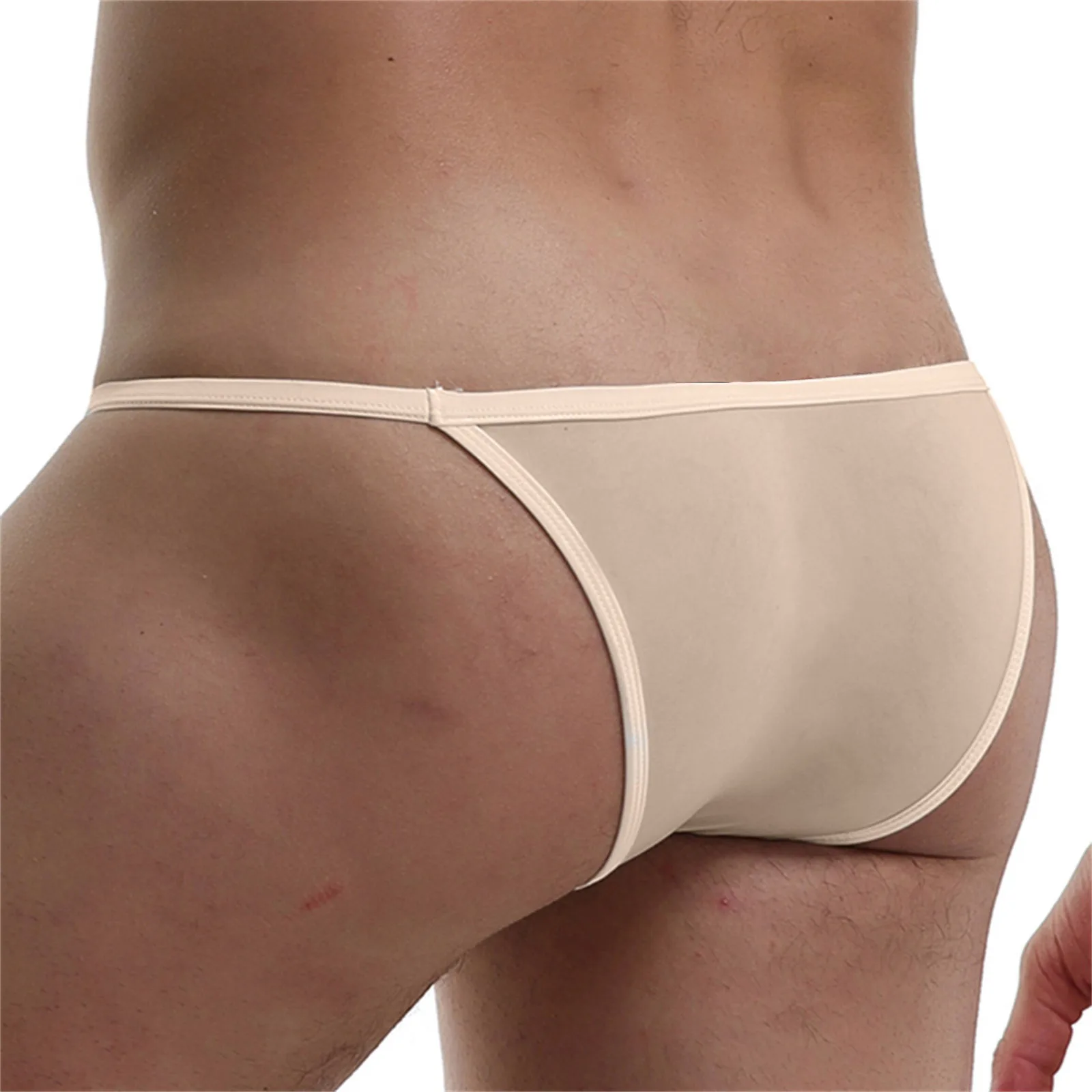 

Thong Men Sexy Bikini Mini Underwear Man Bulge Pouch T-back Panties Underpants Ultra Thin G-string hombre Lingerie