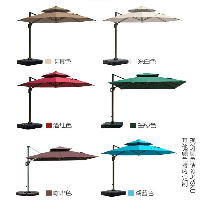 Replacement Patio Umbrella Canopy Polyester Fabric Waterproof UV for Garden Outdoor