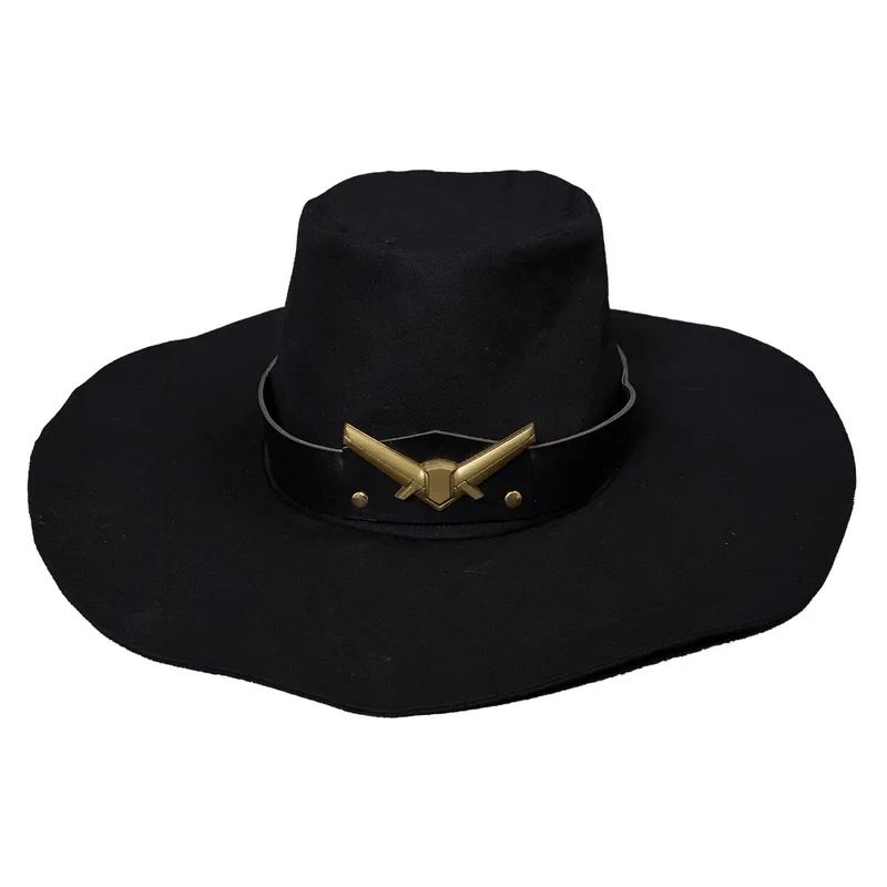 RT01 OW Ashe Косплей Аниме Костюм Топ Брюки Шляпа Комплект Одежды Наряд Взрослых Женщин Ролевая Униформа Женский Хэллоуин Карнавал & Gf1