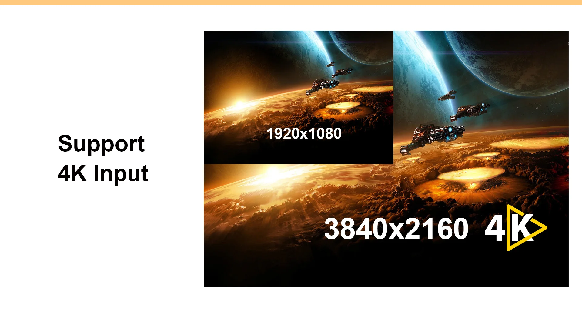 وحدة تحكم فيديو Amoonsky الكل في واحد EX1000W تدعم ملحقات WIFI وجهاز التحكم عن بعد مع تخصيص LCD بالألوان الكاملة