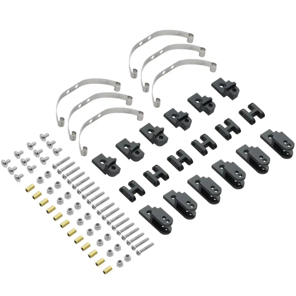 

RCGOFOLLOW WPL 1/16 Military Truck Metal Leaf Spring Suspension Set for B1 B14 B-14 B16 B24 B-24 C14 C-14 C24 C-24 B16 6x6 4x4