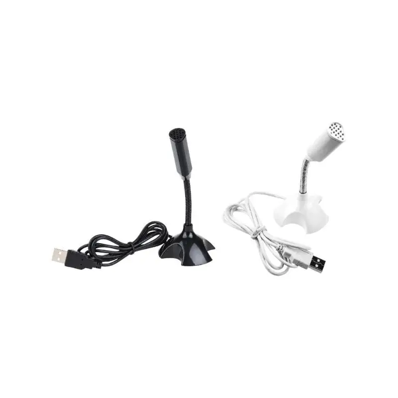 31BA USB-A Gooseneck Condenser Microphones for Calls, Classes, and Voice Chats Mics
