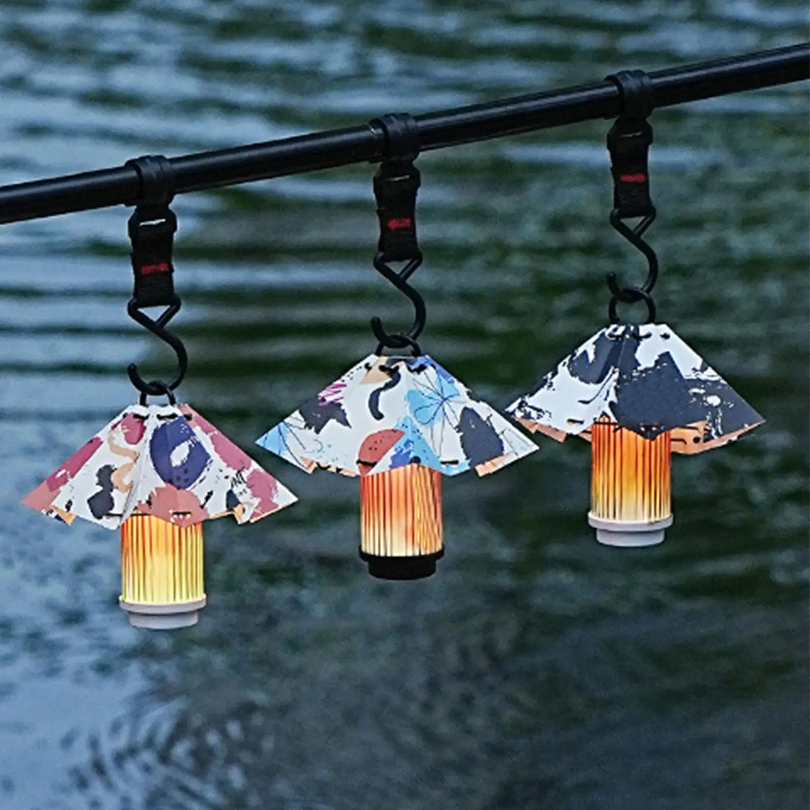 

Крышка лампы в форме зонтика, портативная декоративная крышка лампы, сменные глобусы для террасы бассейна, пляжного гриля, двора