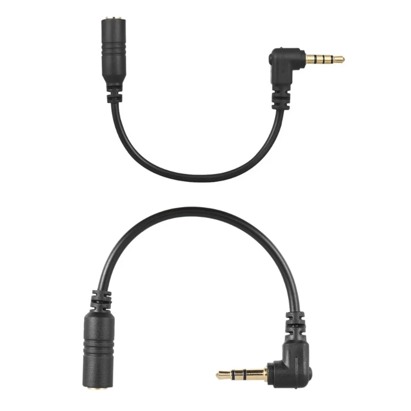 Lightweight 3.5mm Auditory Converter Cord Enhances Mobile Recording Experience