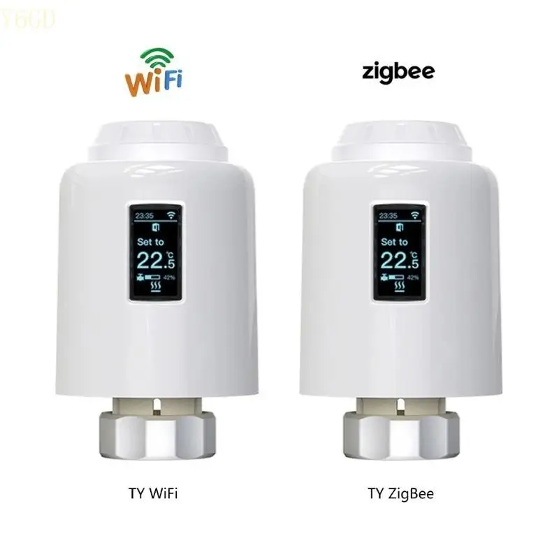 Válvulas inteligentes Y6GD controladas a distancia para ajuste preciso temperatura interior